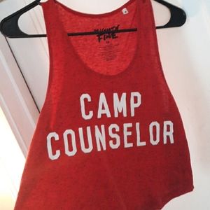 Camp Counselor Tank top
